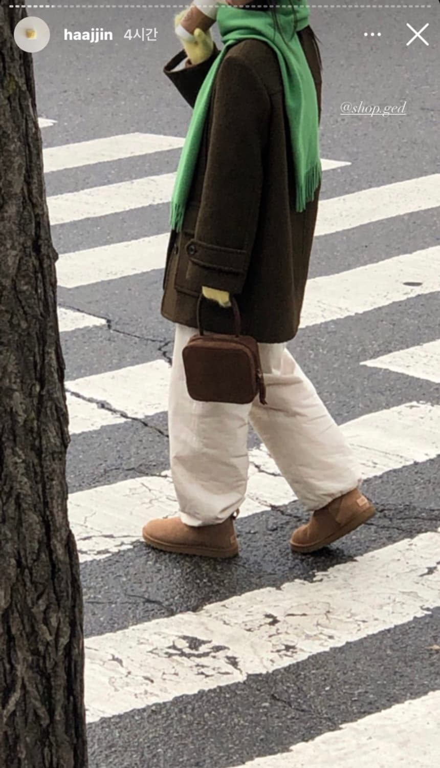 Ged 게드 boucle half coat 부클 하프 코트 상품이미지4