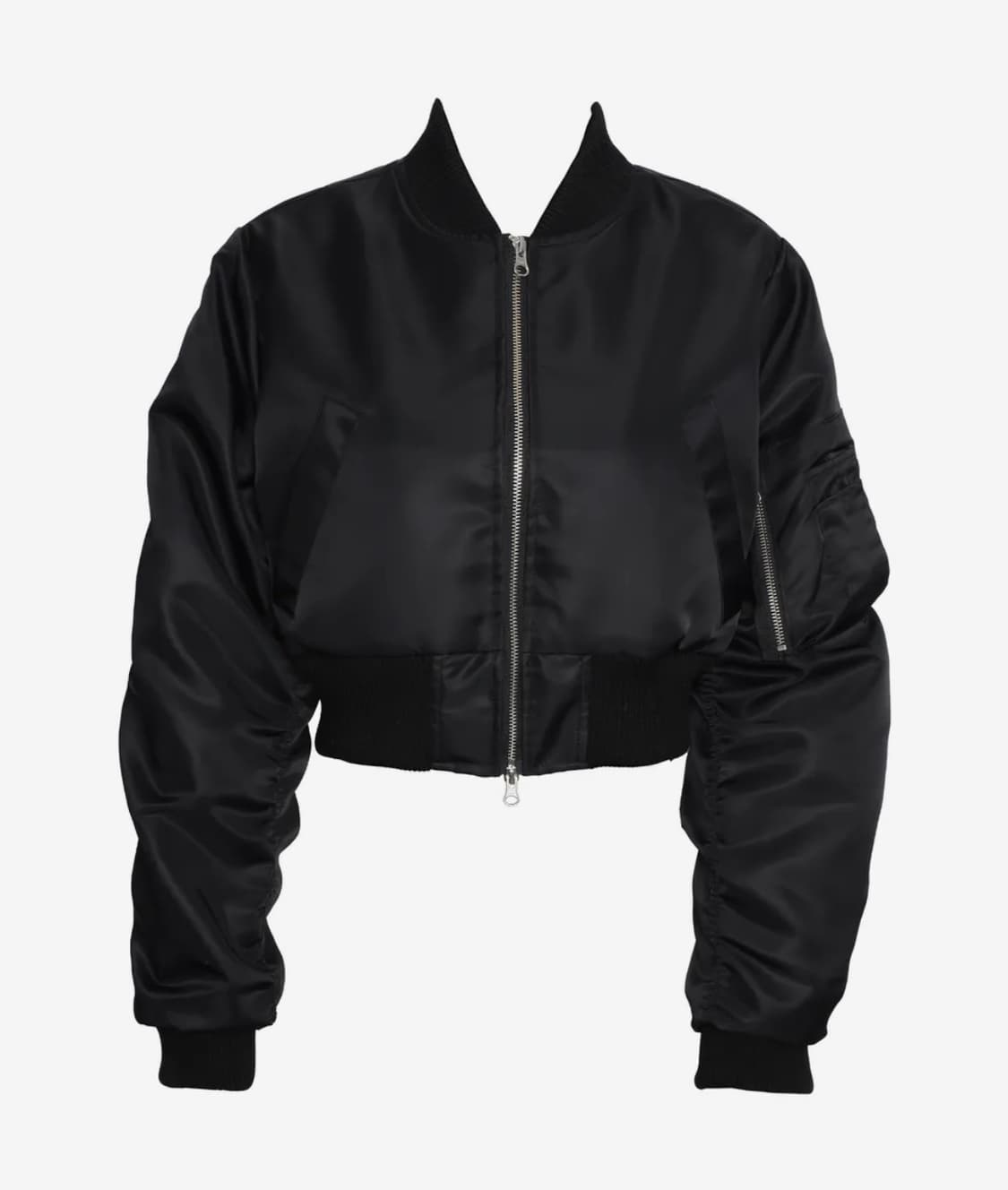 덕다이브 크롭 블루종 봄버 자켓 상품이미지1