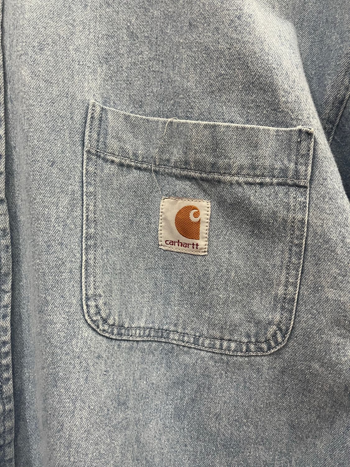 칼하트 데님 워크 셔츠 #csz923 상품이미지3