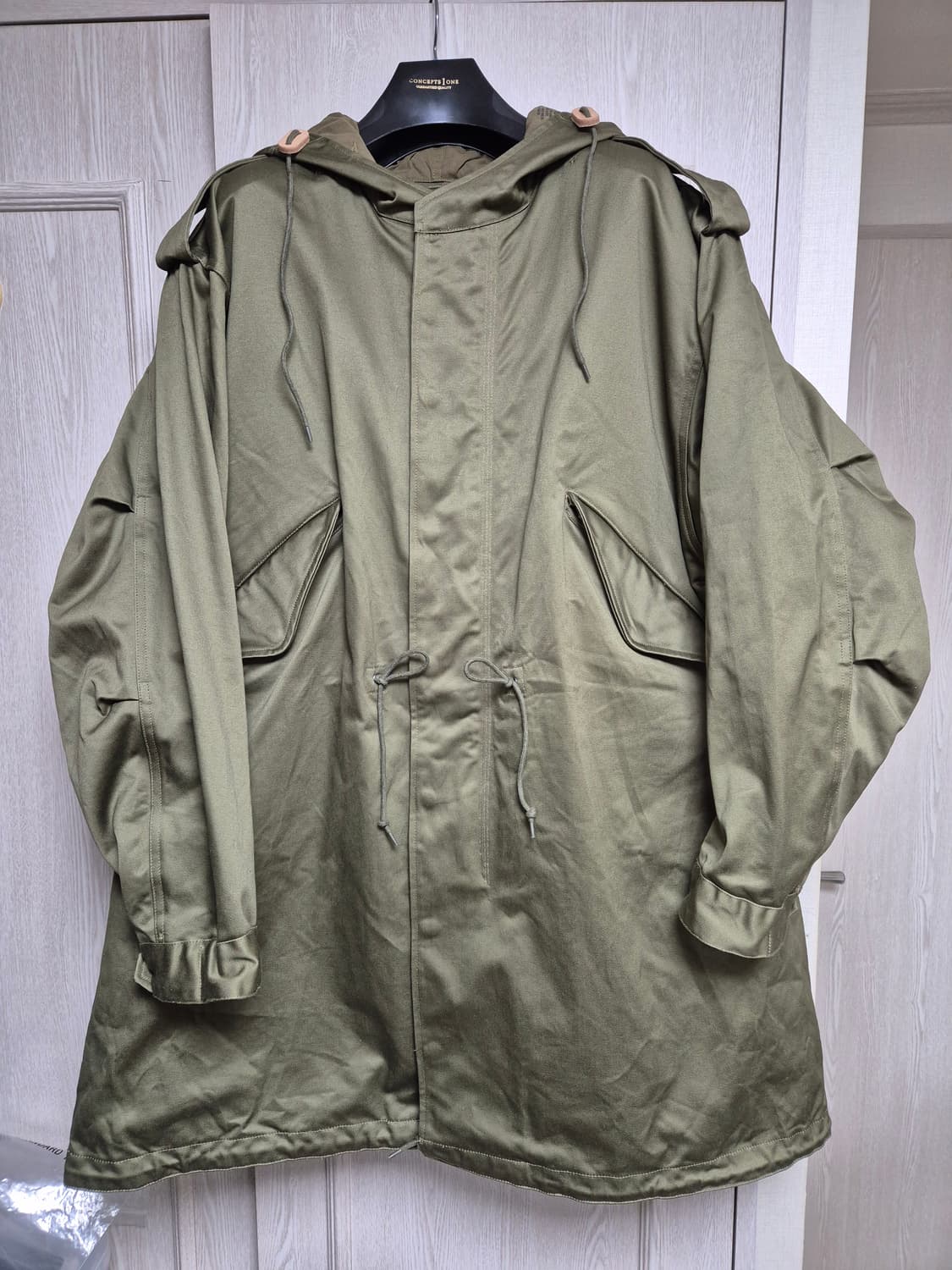 [택달린 새상품] 브론슨 m51 피쉬테일 파카 개파카  M 사이즈 상품이미지2