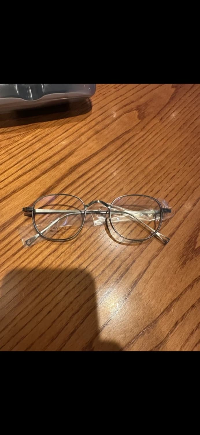 티타늄 안경테 실버 새상품 새제품 상품이미지1