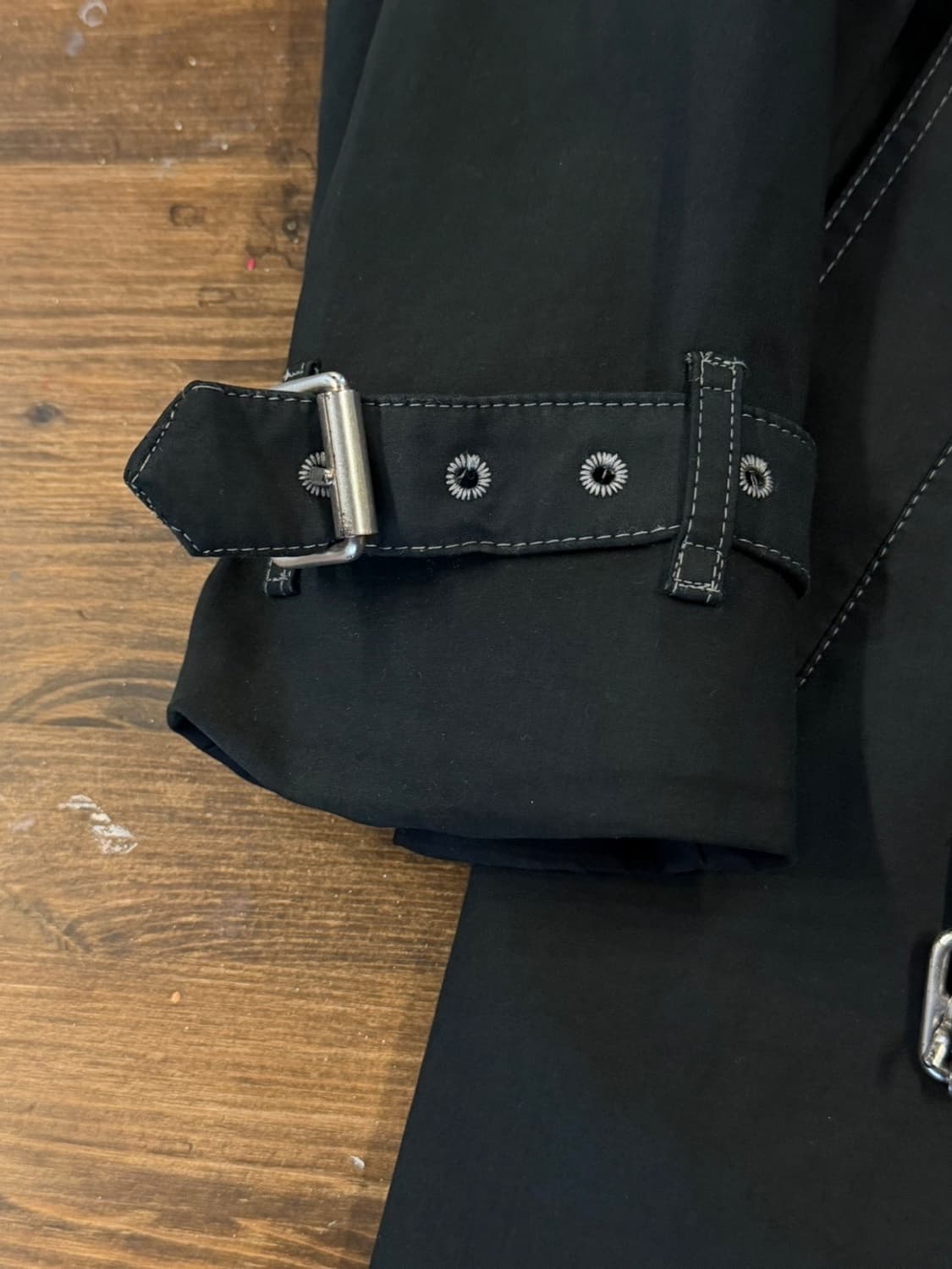 버버리 더블브레스티드 코트 야성55-66 상품이미지8