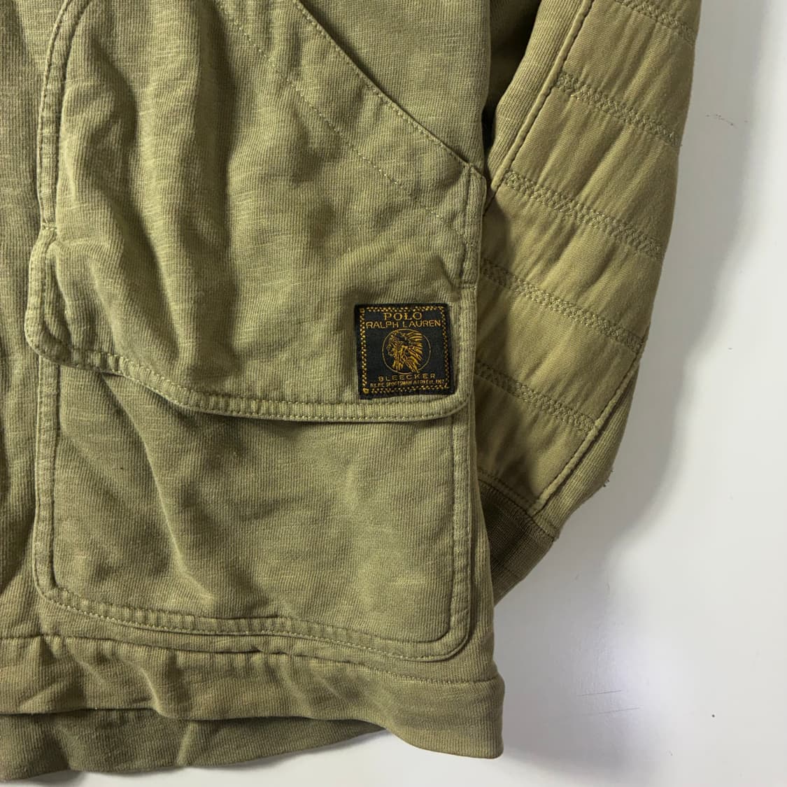 Polo  폴로 랄프로렌 스포츠맨 패치 포켓 숄카라 가디건  상품이미지4