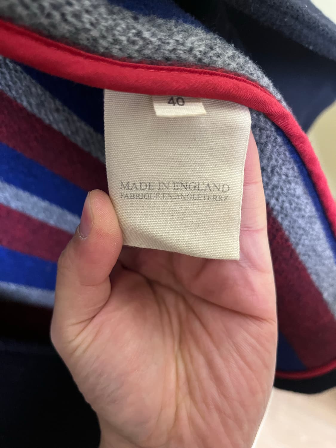 런던트레디션 더플코트 네이비 40 상품이미지5