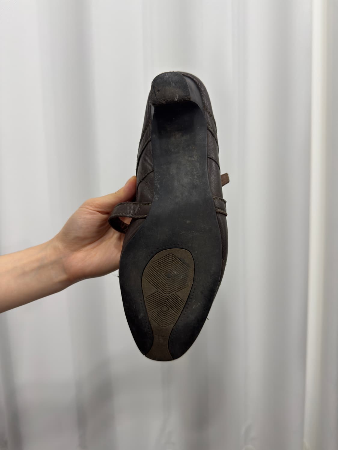 crack brown leather maryjane 상품이미지5