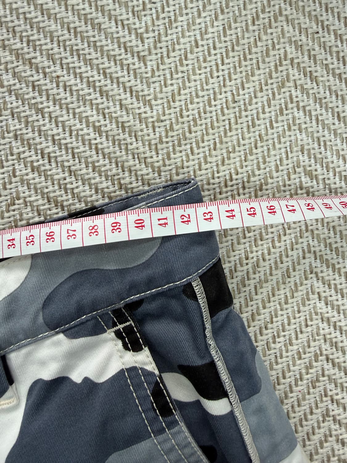 매장판정품) 발렌티노 남성 카모 반바지 48 상품이미지7