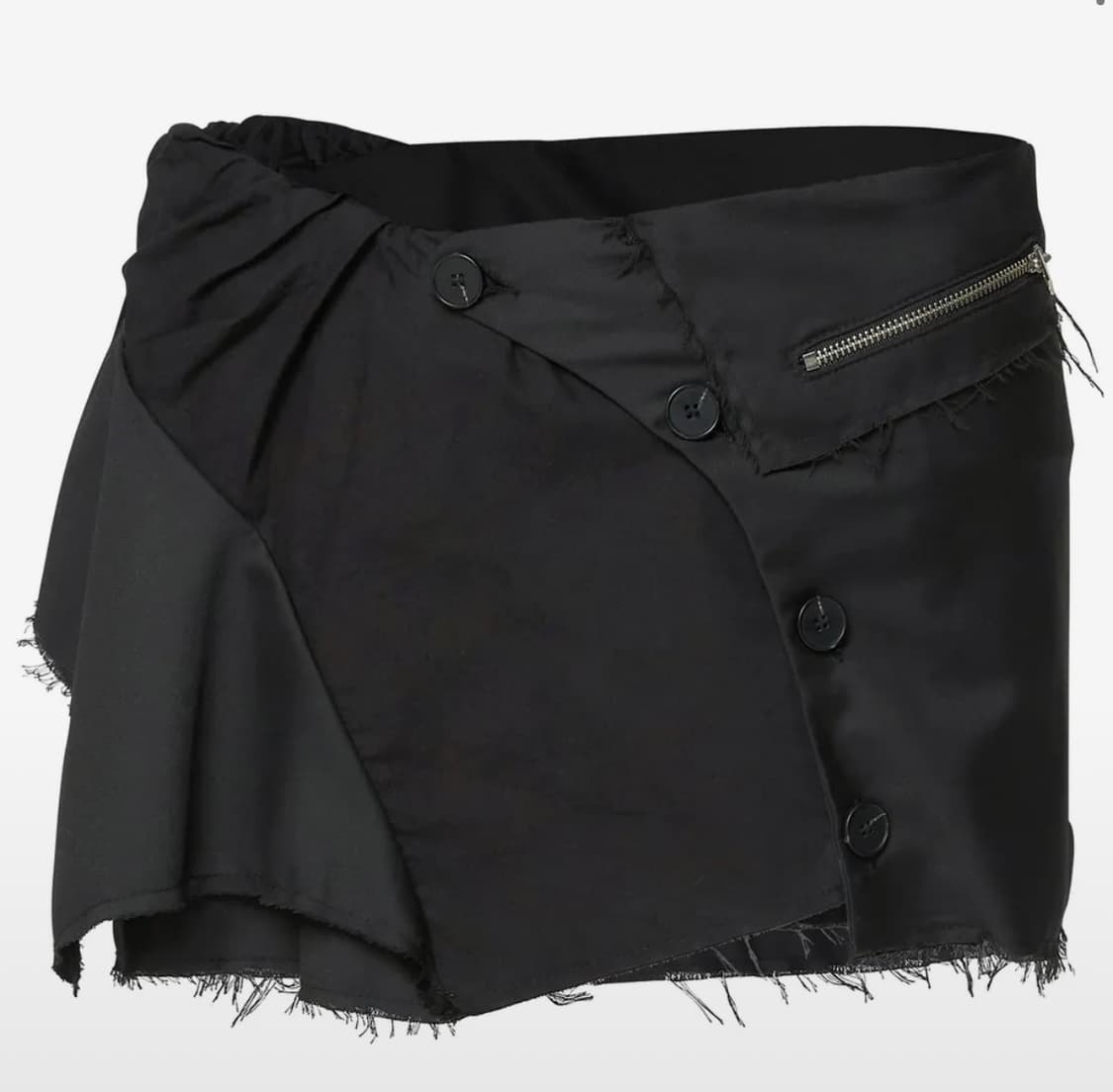 플레어업 Asymmetrical Layered Mini Skirt  상품이미지4
