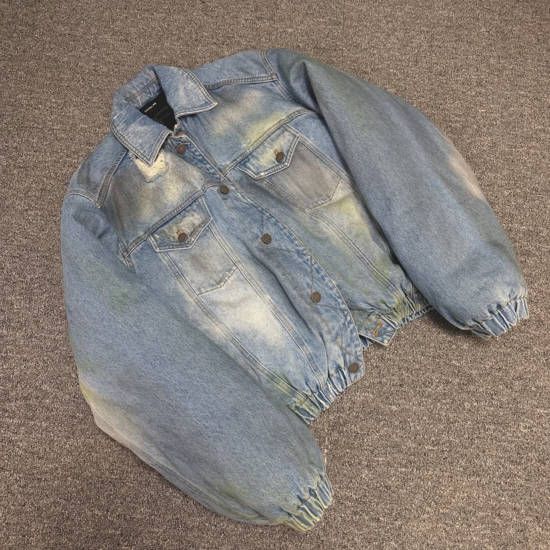 EGONLAB 데님 봄버 자켓 L 상품이미지1