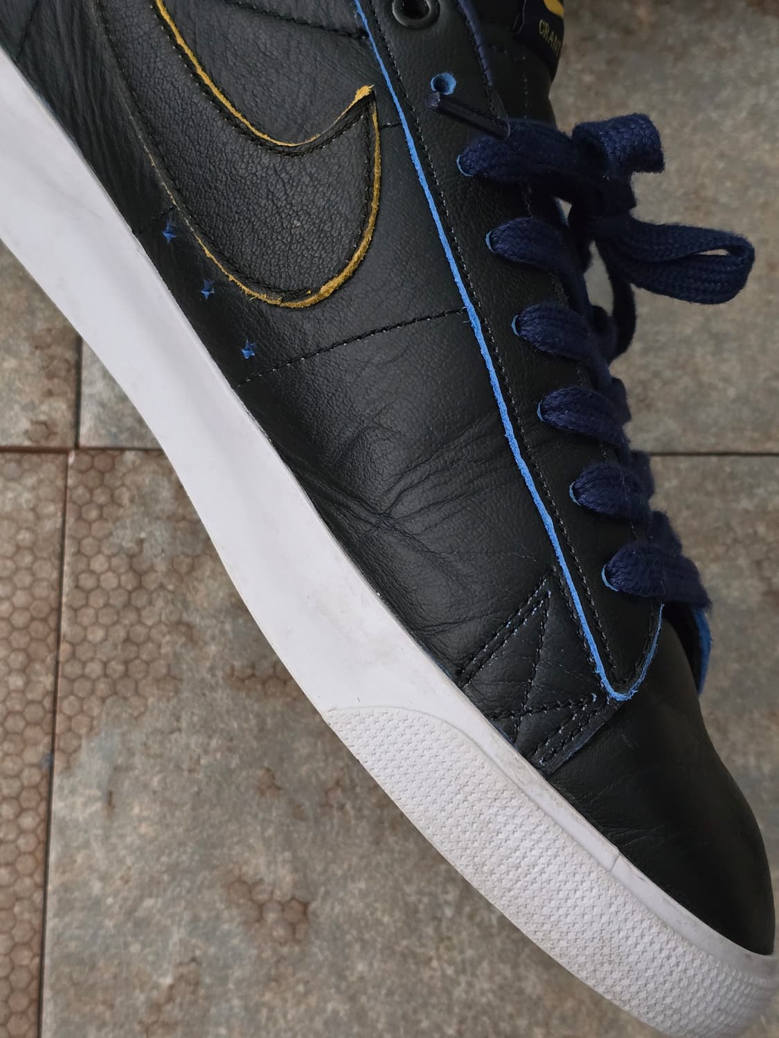 (280)나이키 nba sb 블레이저 로우 워리어스 상품이미지4