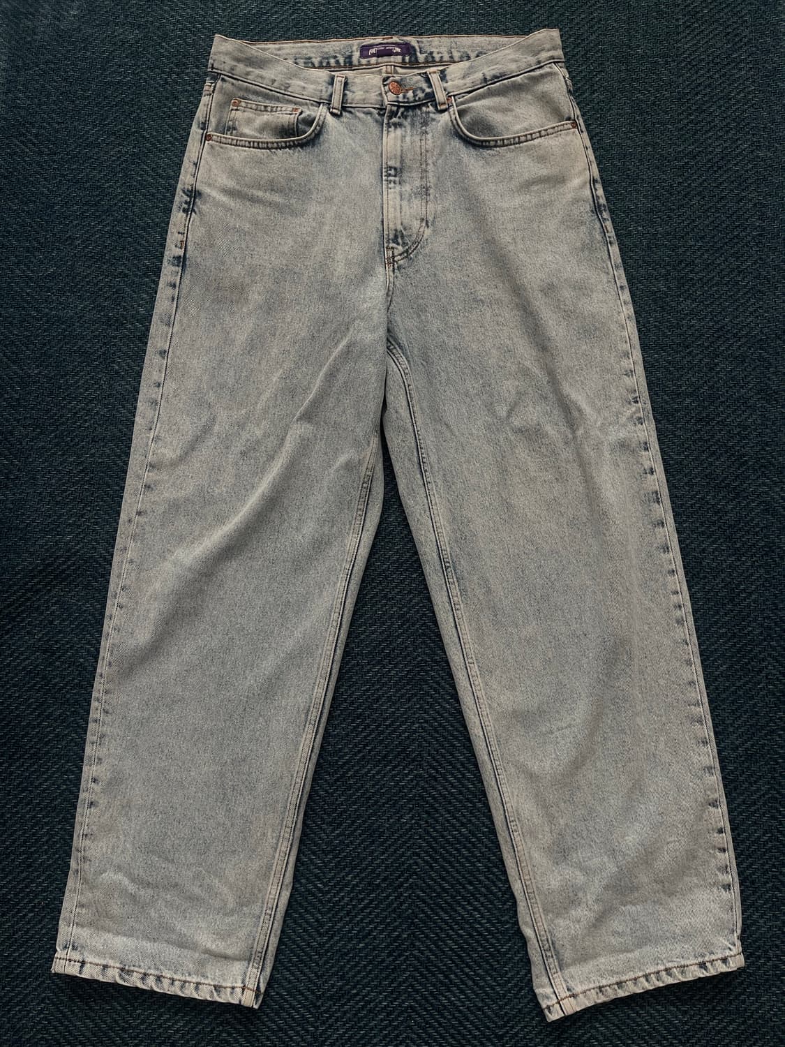 (32) 퍼킹어썸 배기진 연청 데님 상품이미지1