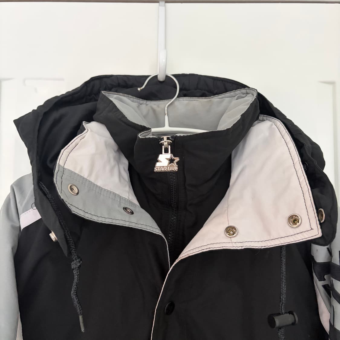 00s 스타터 NHL 로스앤젤레스 킹스 롱 파카 XL 상품이미지7