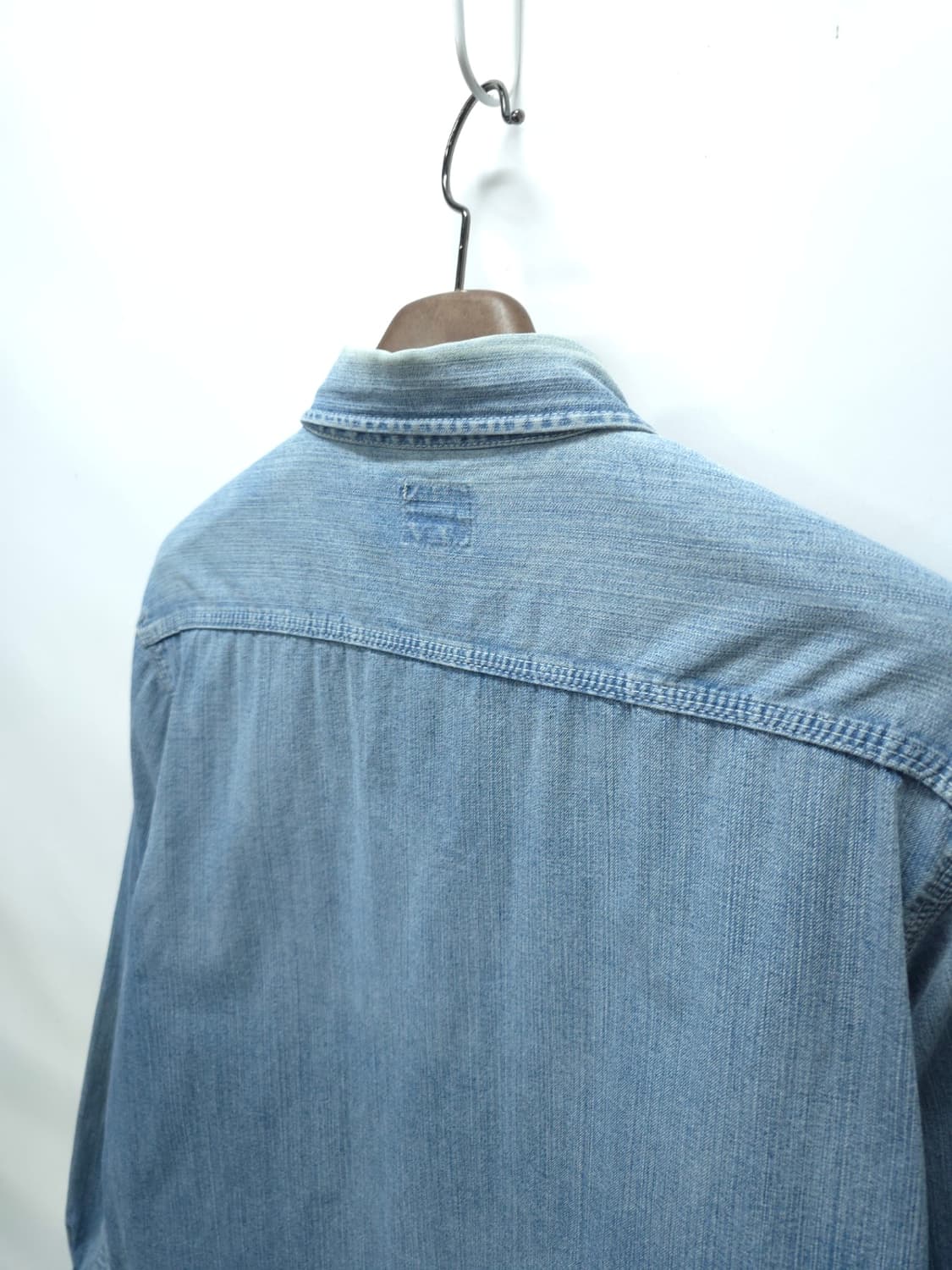 리바이스 데님 셔츠 재팬빈티지 스카이블루 100~105 상품이미지9