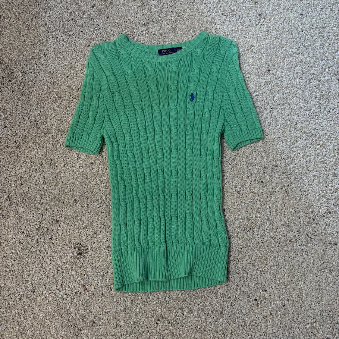 폴로 반팔 니트 상품이미지1