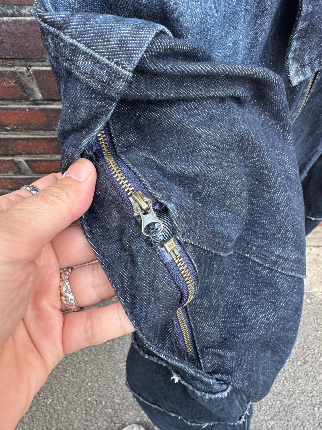 CIASENSE by 모노마트 투웨이 워싱 데님자켓  상품이미지8