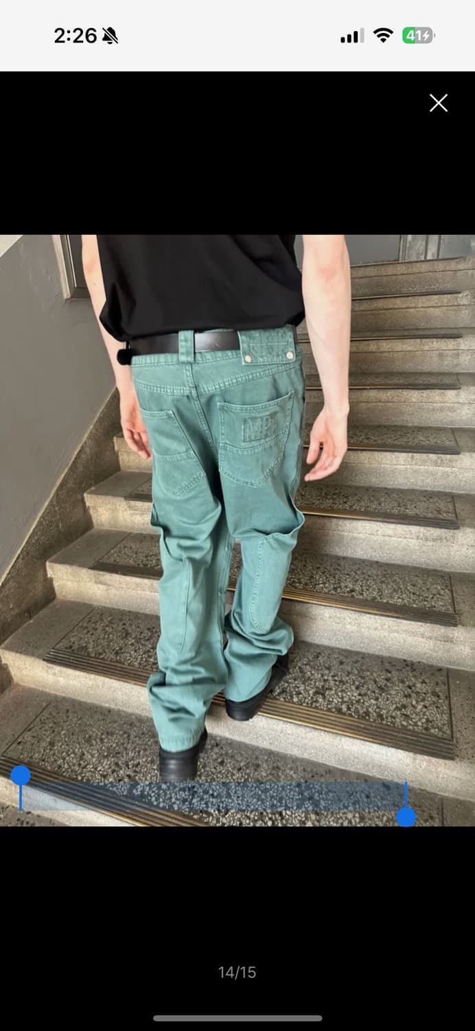 MPa CALF POCKET PANTS (EMERALD)s 상품이미지2