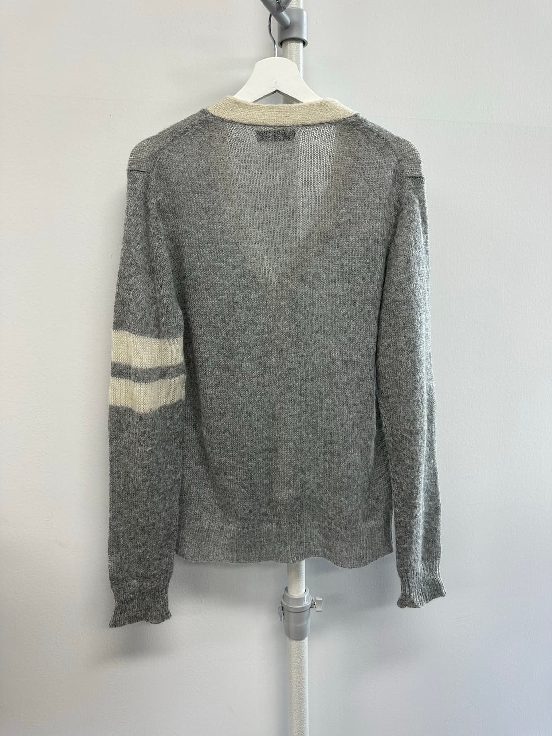 레이지블루 모헤어 완장 가디건 상품이미지7