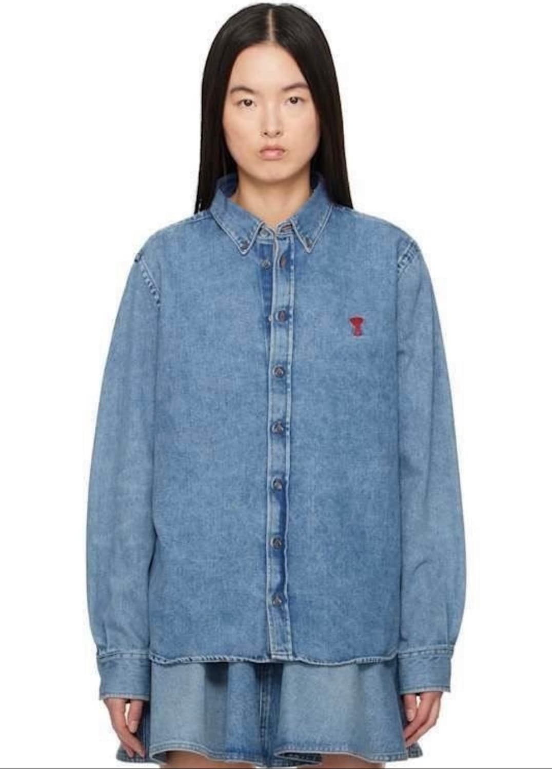 아미 드 꾀흐 데님 셔츠 남여공용 상품이미지9