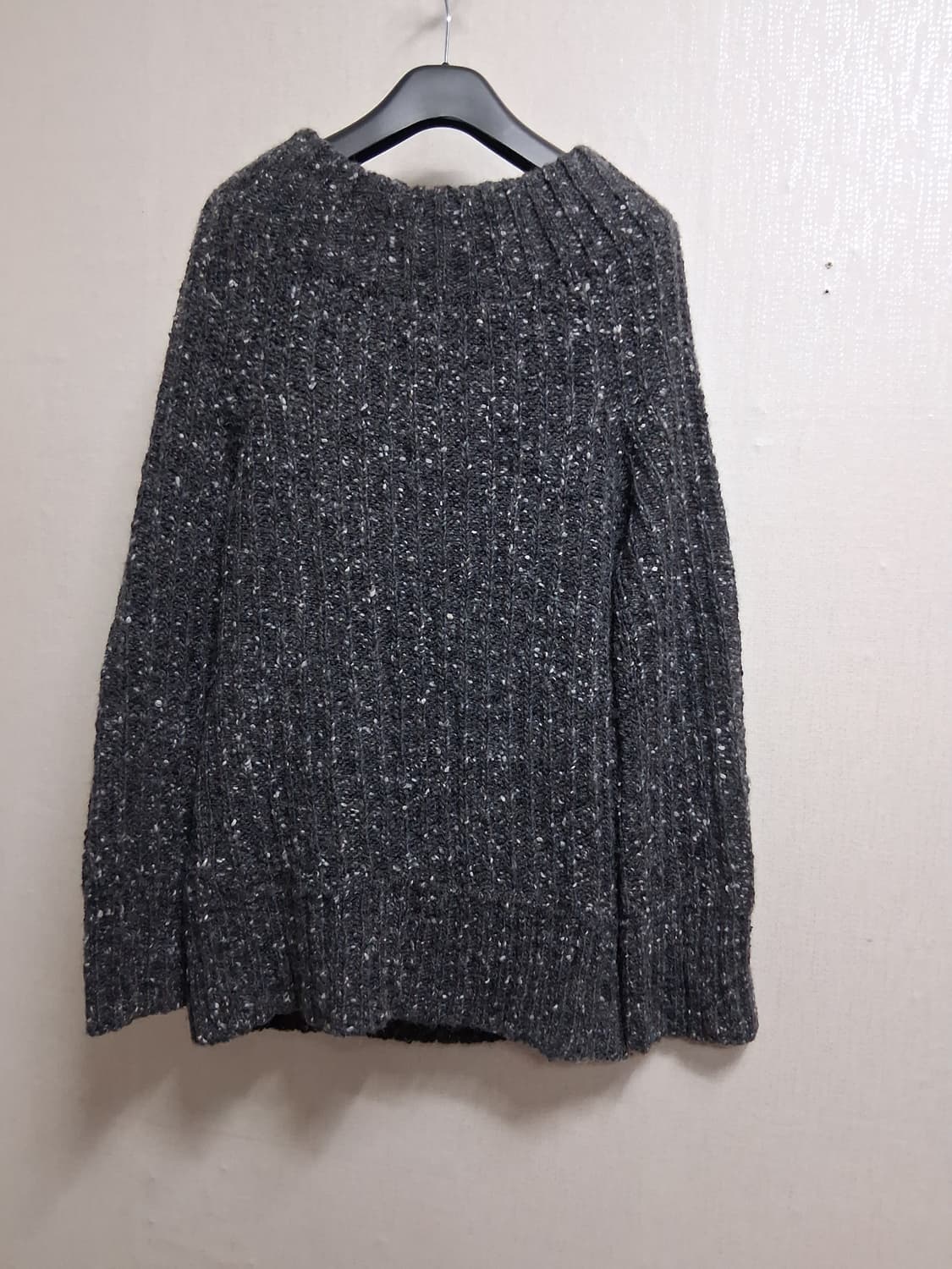 요지야마모토 리미 스웨트 굵은 순모 보카시 울 스웨트 55  상품이미지4