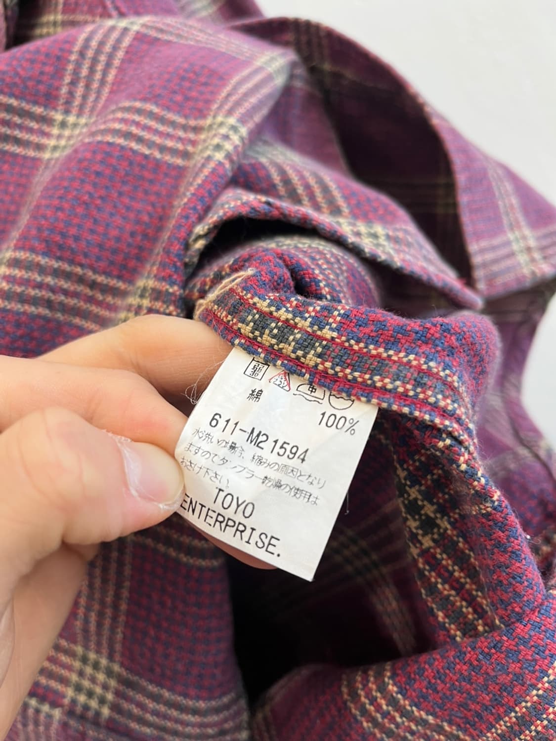 SUGAR CANE 슈가케인 체크셔츠 상품이미지7