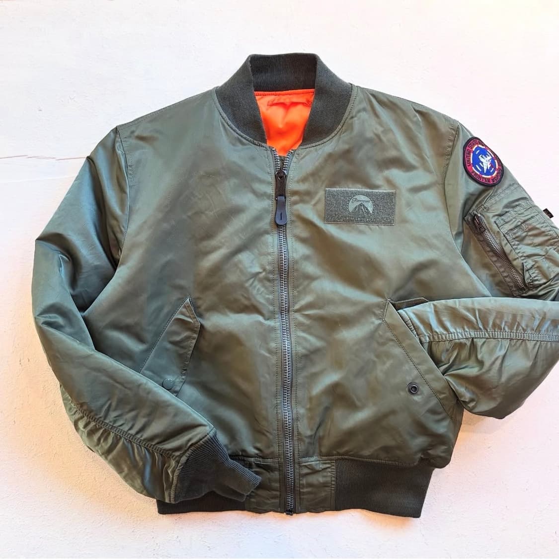 00's 알파인더스트리 리버시블 ma-1 상품이미지5