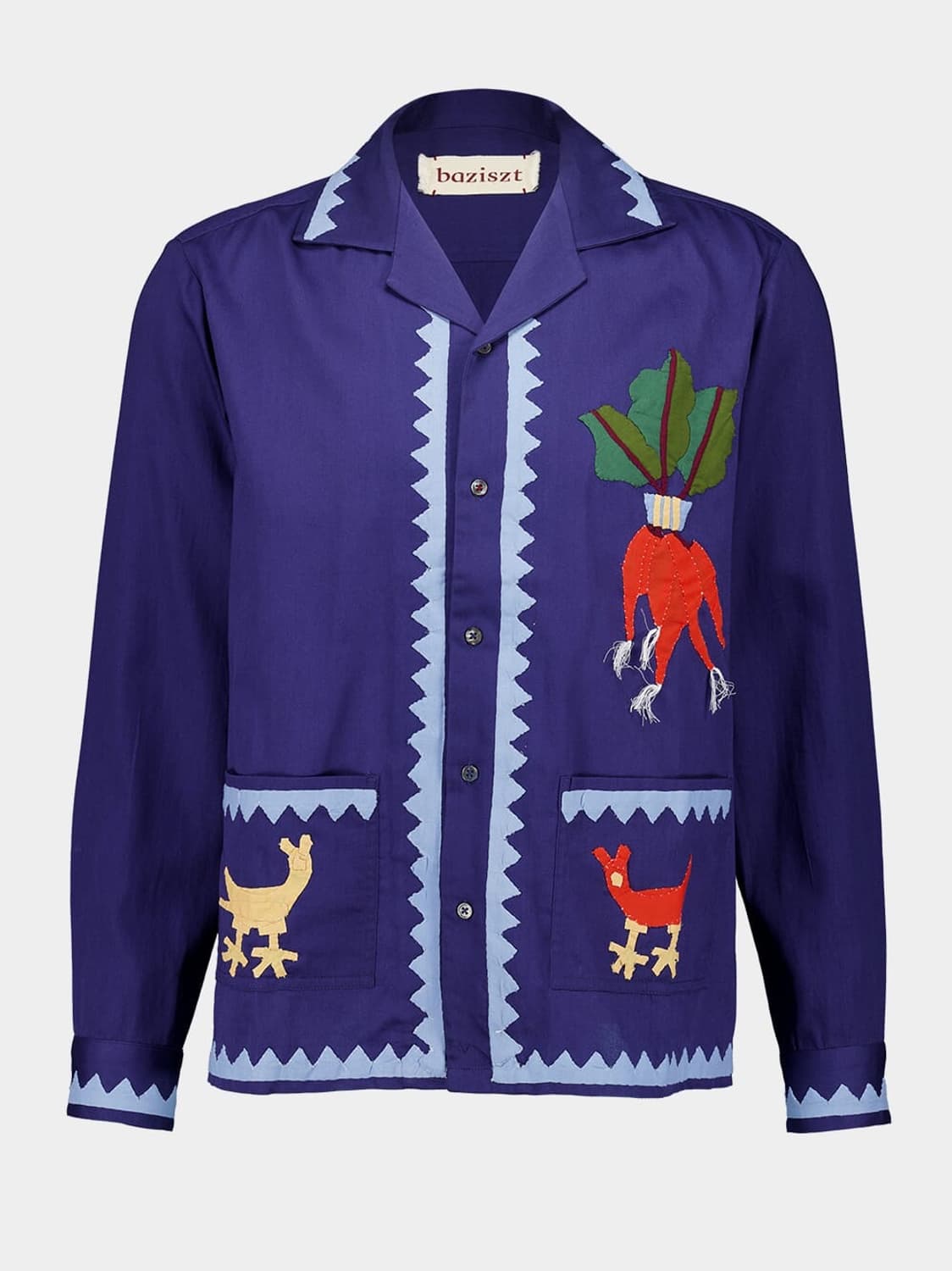 바지스트 아플리케 셔츠 상품이미지2