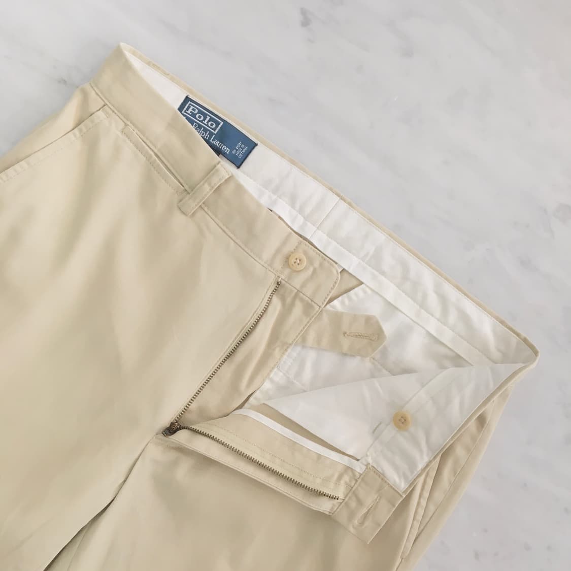 라이트 베이지 치노 팬츠 면바지 / 하리 34 사이즈 상품이미지5