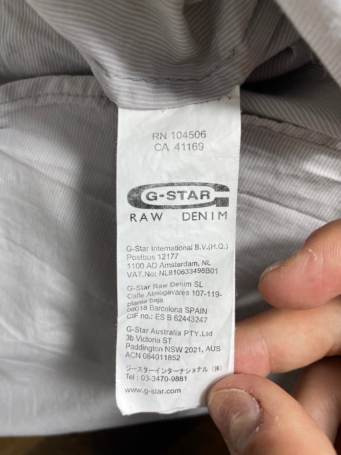 G-Star RAW 스트라이프 셔츠 상품이미지3