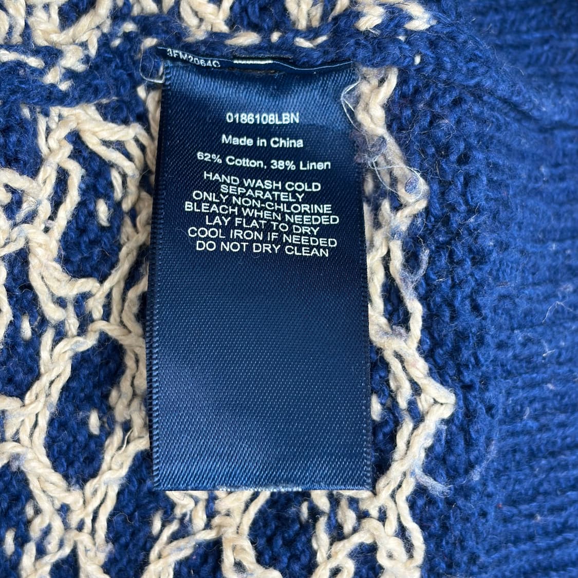 폴로 랄프로렌 노르딕 패턴 니트 티셔츠 상품이미지5