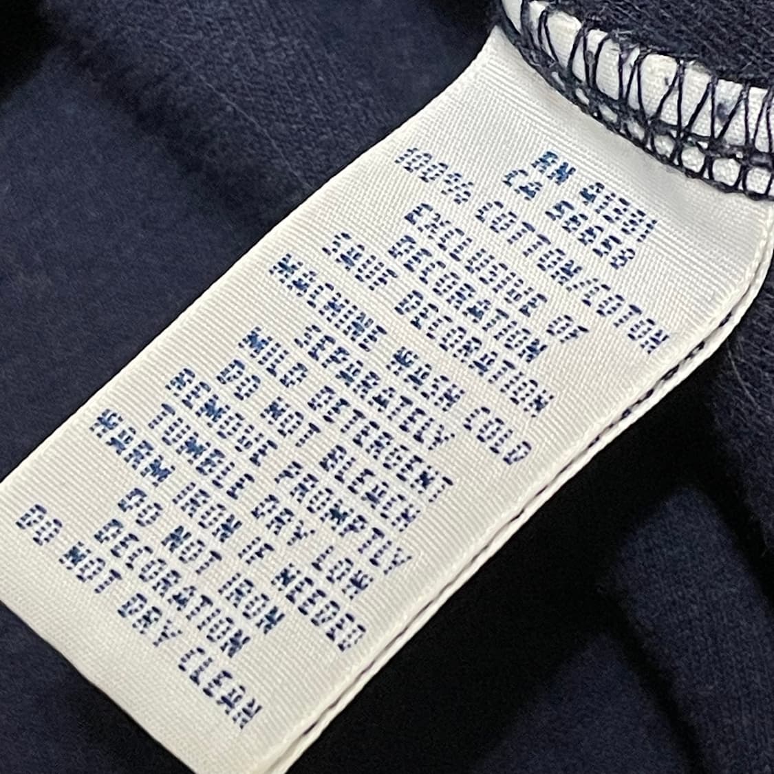 [M] 폴로 랄프로렌 빈티지 네이비 하프집업 상품이미지3