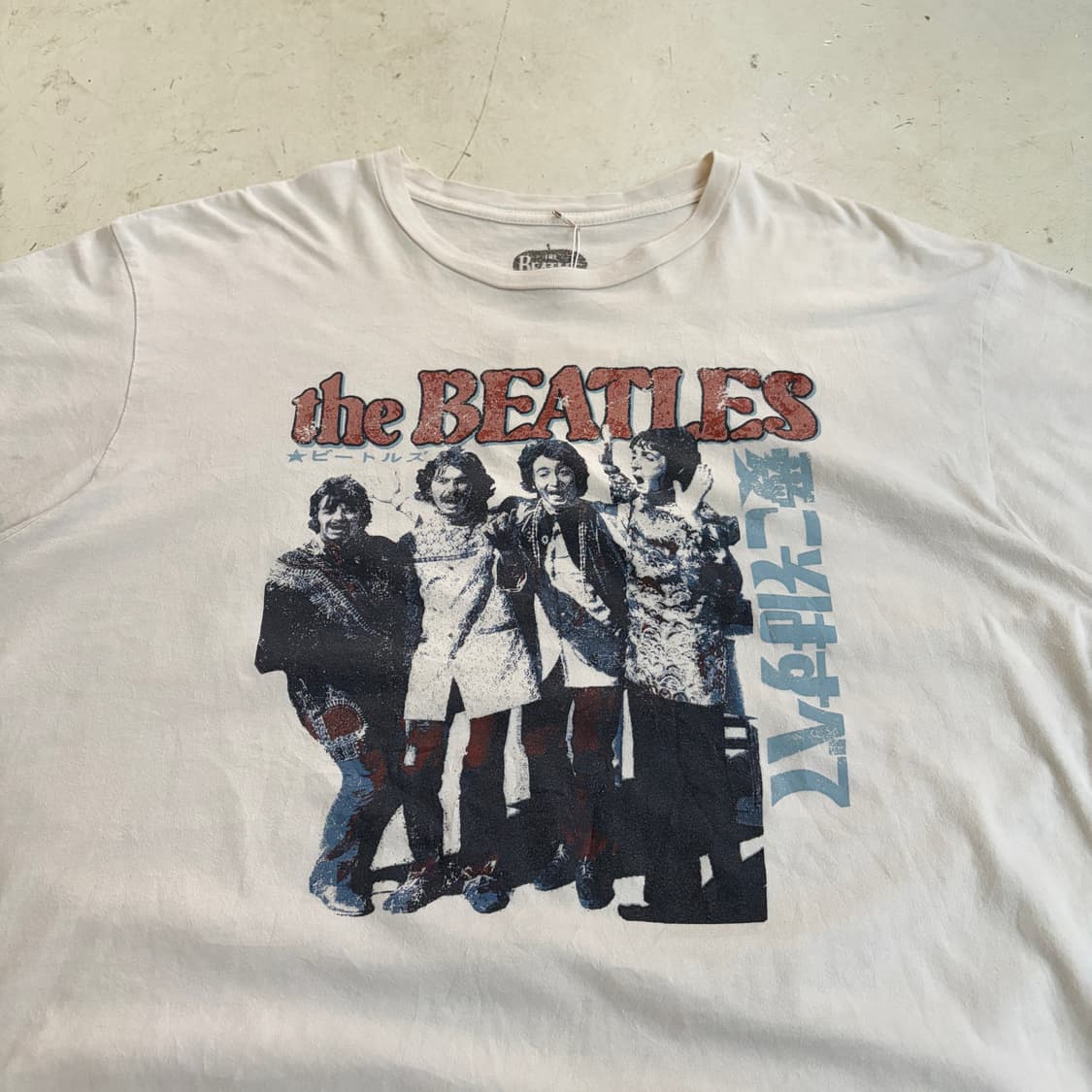 The Beatles 비틀즈 오피셜 빈티지 반팔티 S/M 상품이미지4