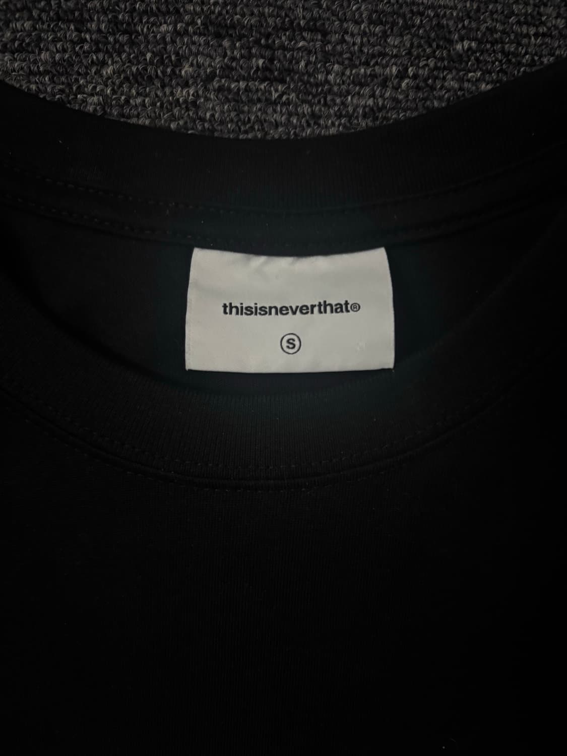 디스이즈네버댓 롱슬리브 블랙 S 상품이미지2