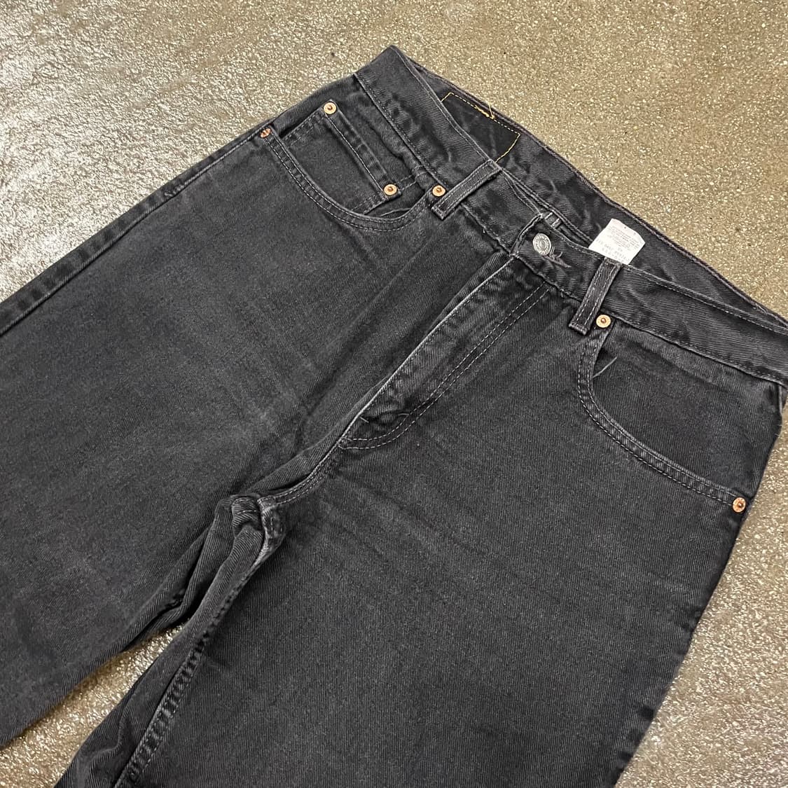 00s Levis550 블랙진 (31“) 상품이미지4