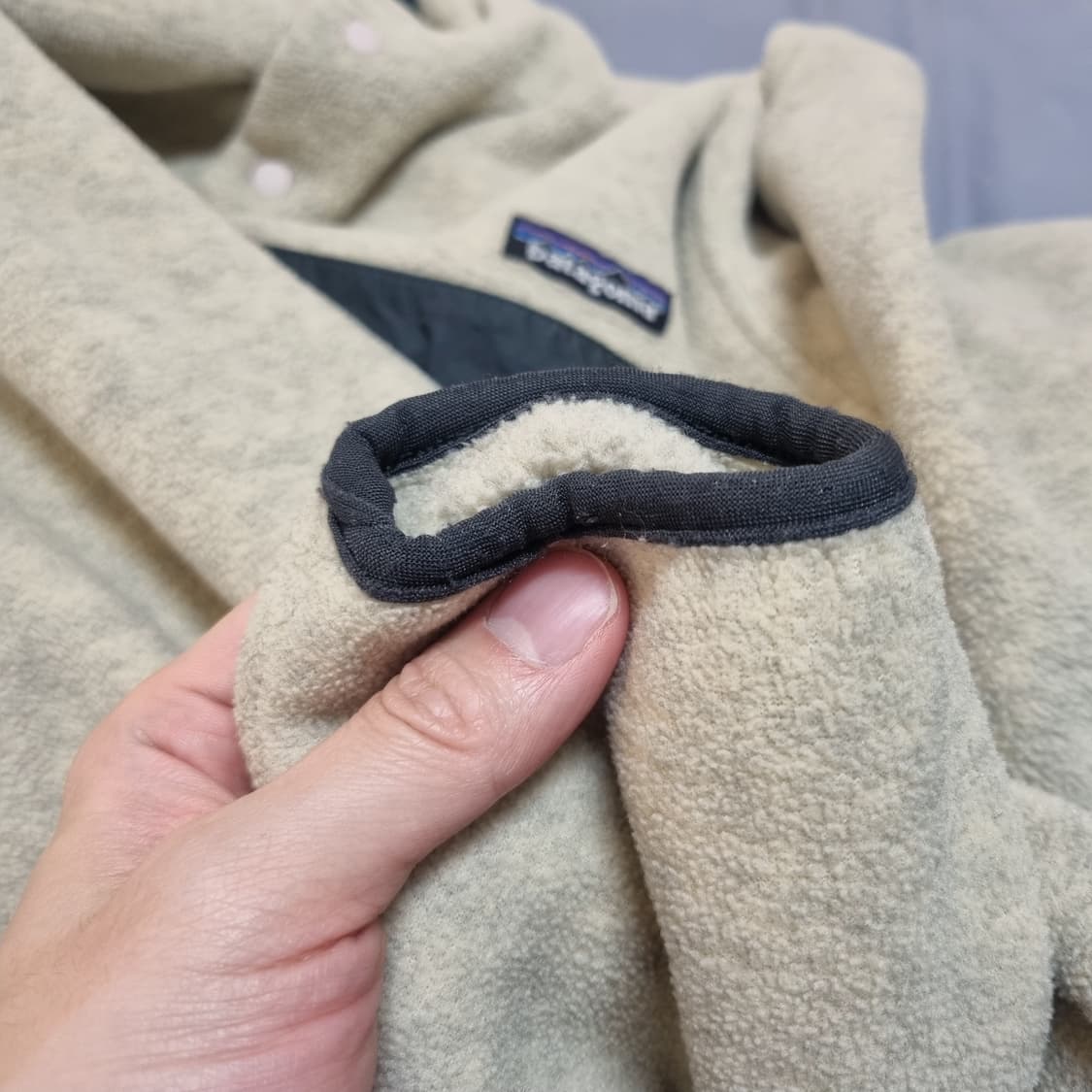 파타고니아 신칠라 오트밀그린 usa 생산 m 상품이미지8