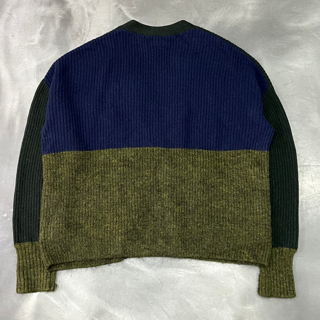  코스 울 배색 가디건 y14537 상품이미지2