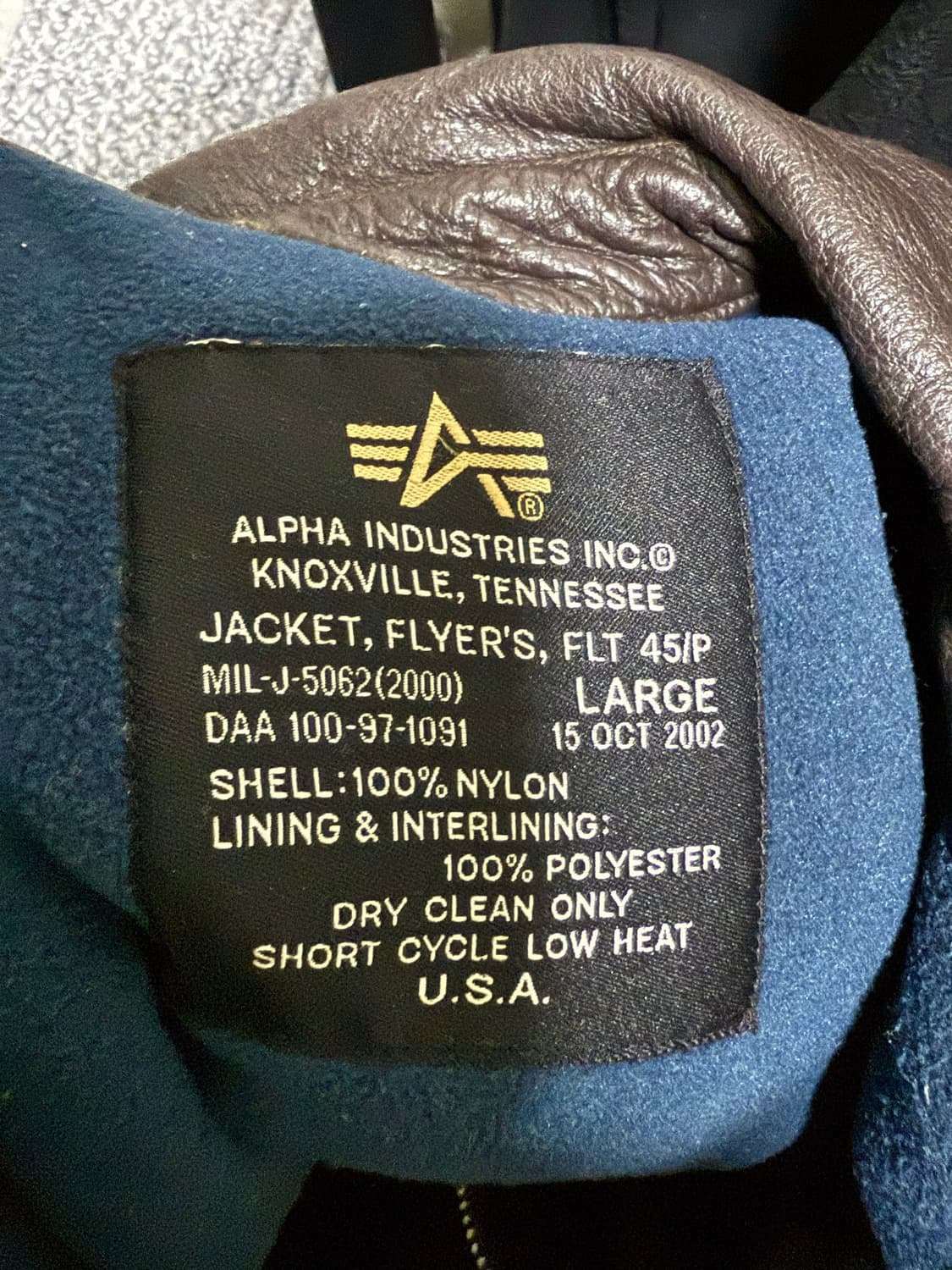 알파인더스트리 CWU-45P 90's vintage 상품이미지4