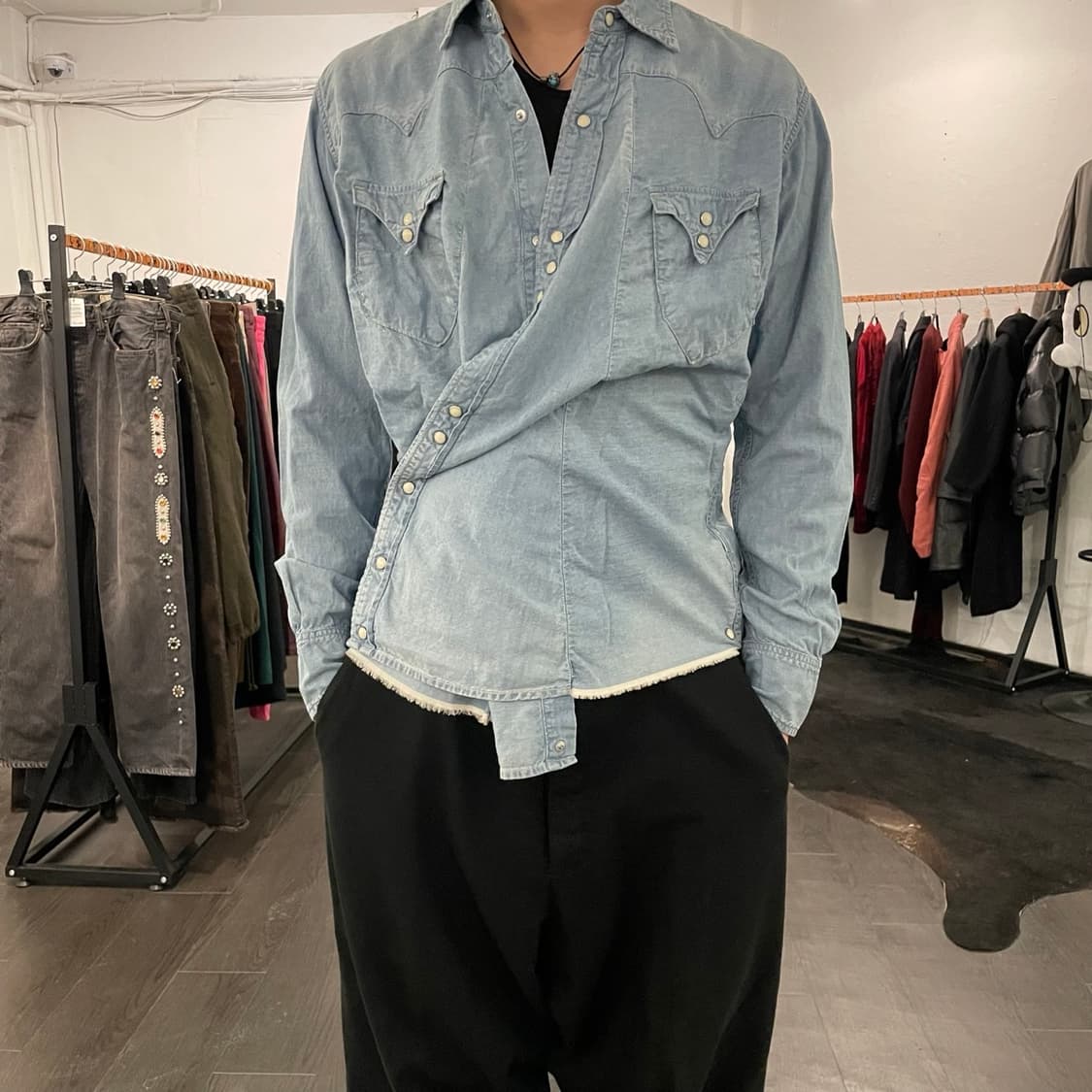 캐피탈 트위스티드 웨스턴 셔츠 상품이미지4