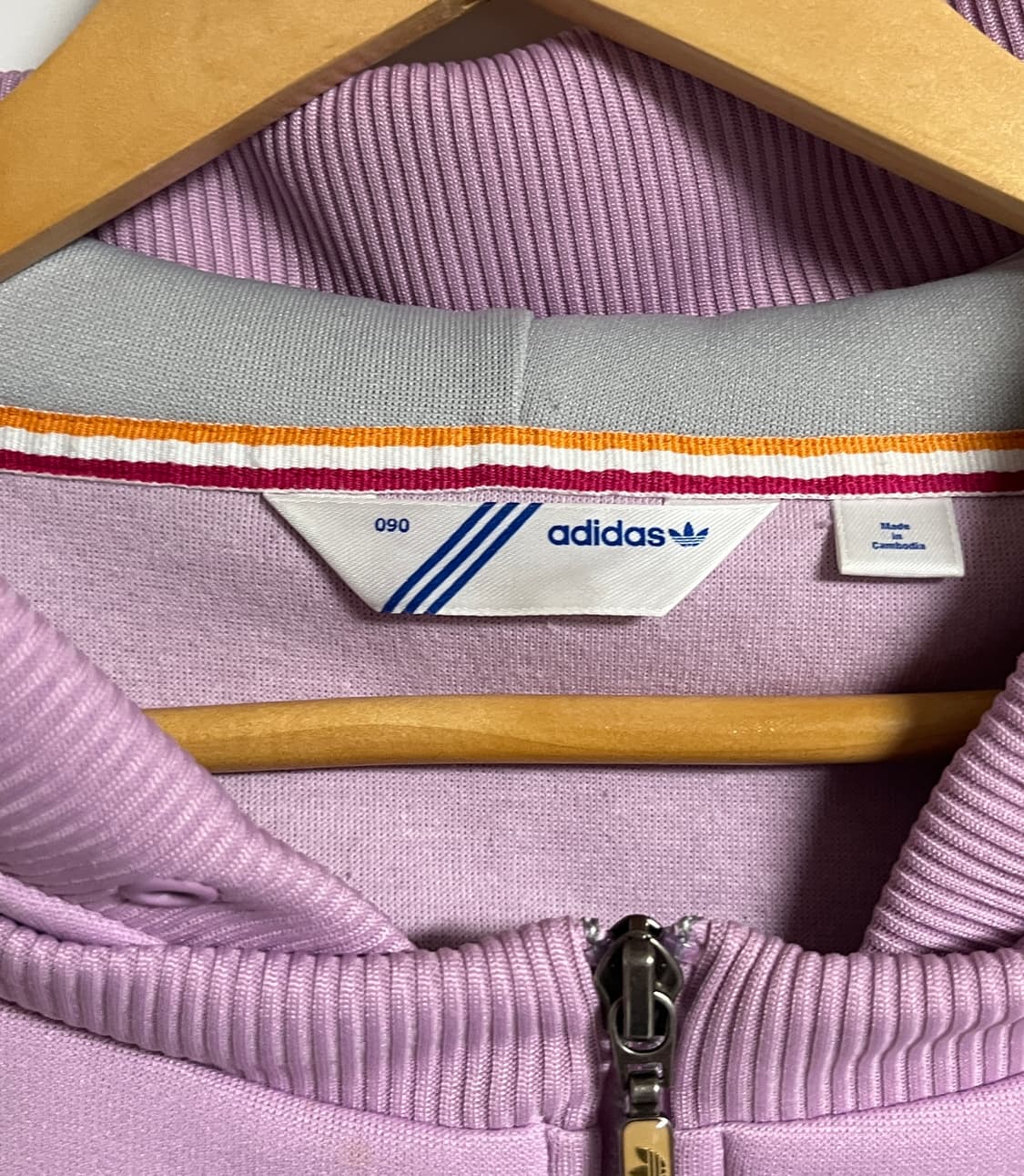 레어 아디다스 플락 딸기우유 후드집업 져지 트랙탑 후드티 90 상품이미지5