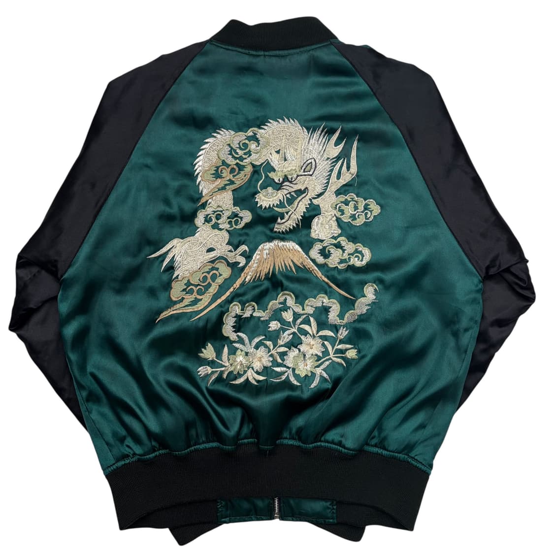 호시히메 후지산 용 자수 스카잔 자켓 M 상품이미지4