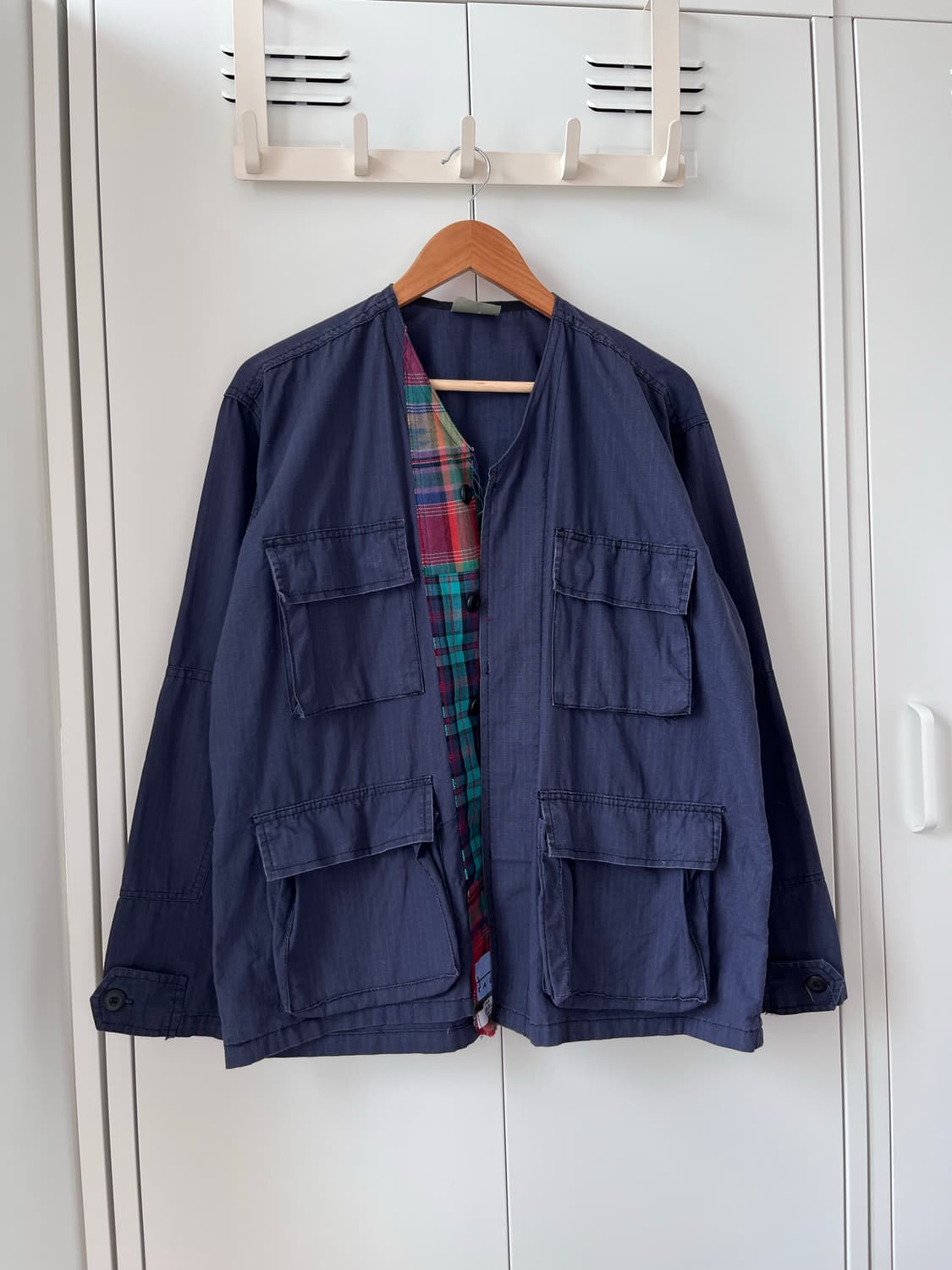 Vintage 패치워크 포켓 오버핏 야상 상품이미지6