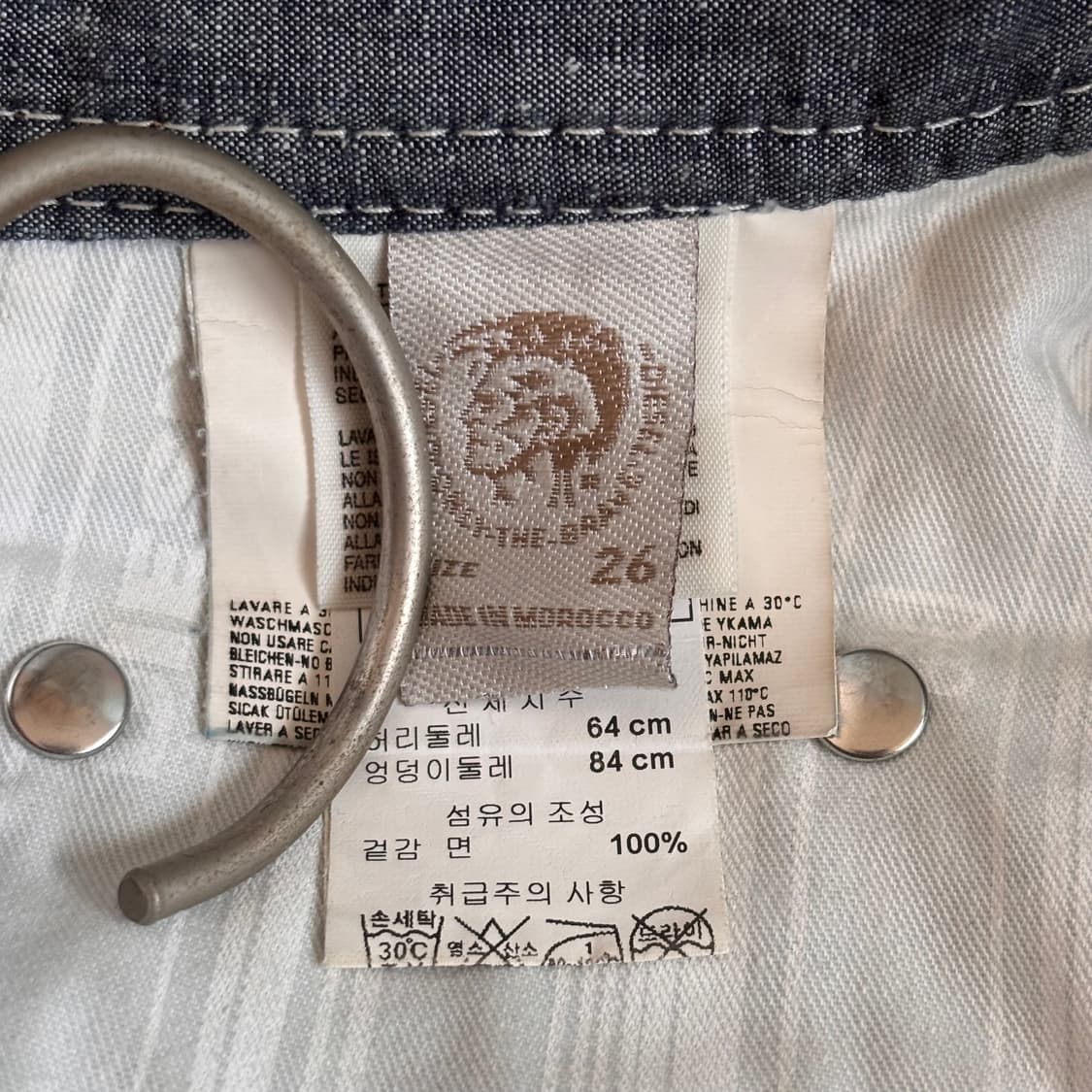 디젤 26 청바지 TAFFI 슬림 테이퍼드 신세계 정품 수입 상품이미지7