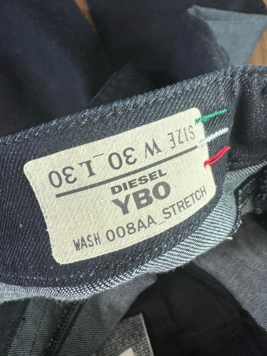 2000s 디젤 와이드 플레어 부츠컷 데님팬츠 상품이미지5