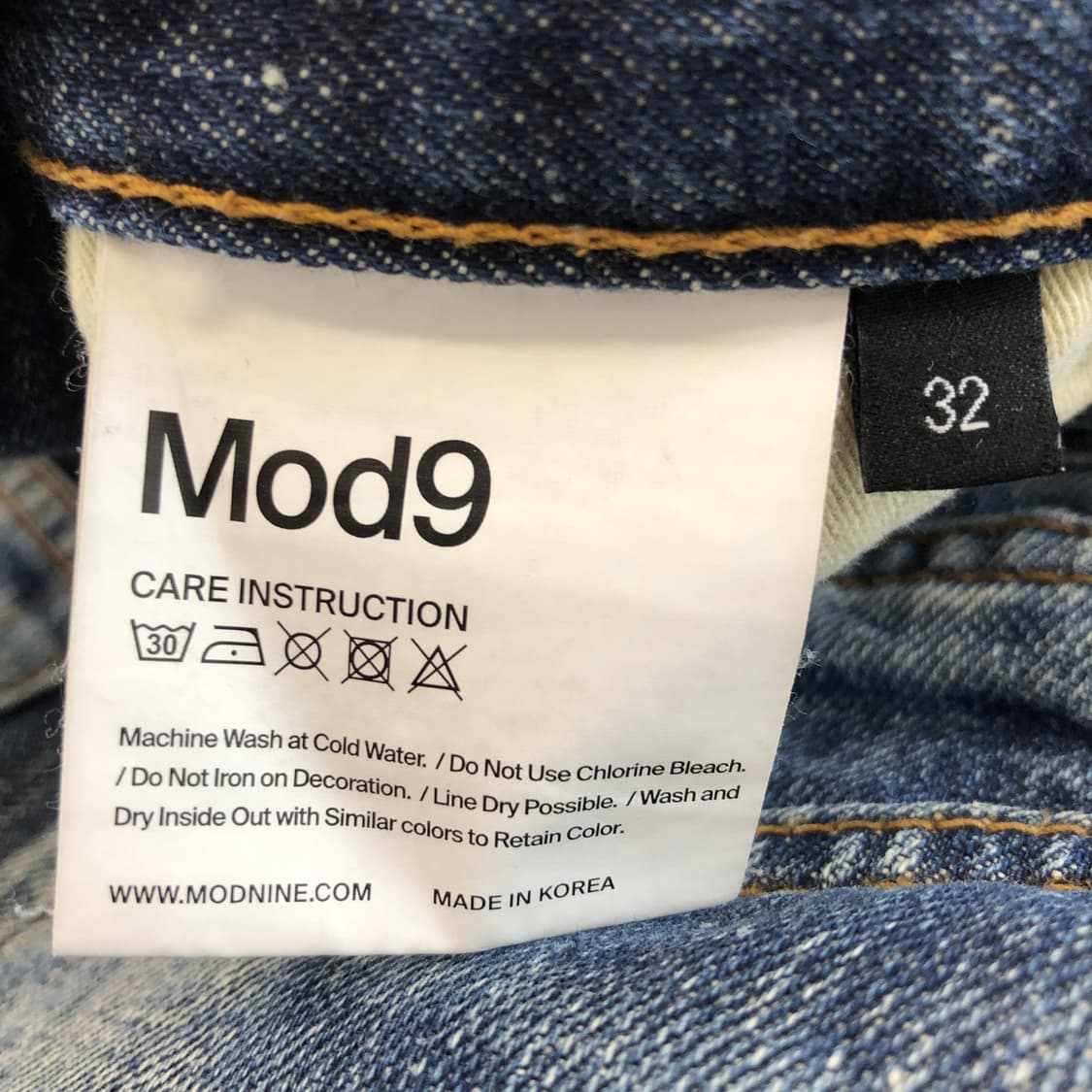 모드나인 wayward son mod7 데님진 32 인치  상품이미지5