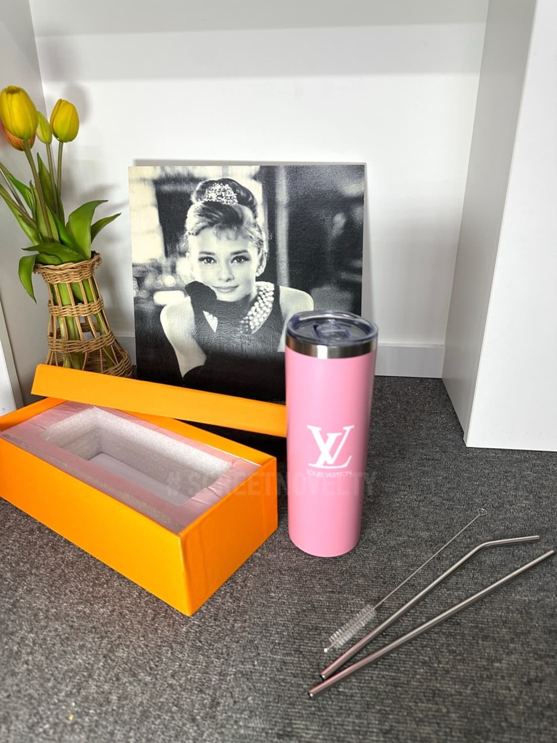 루이비통 텀블러 핑크 선물세트 풀박스 무료배송 상품이미지1