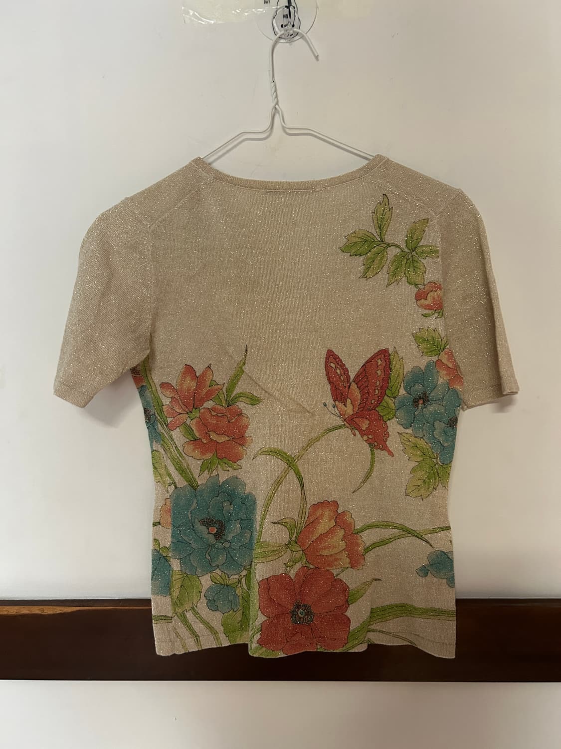 반짝이 꽃 나비 반팔  상품이미지6