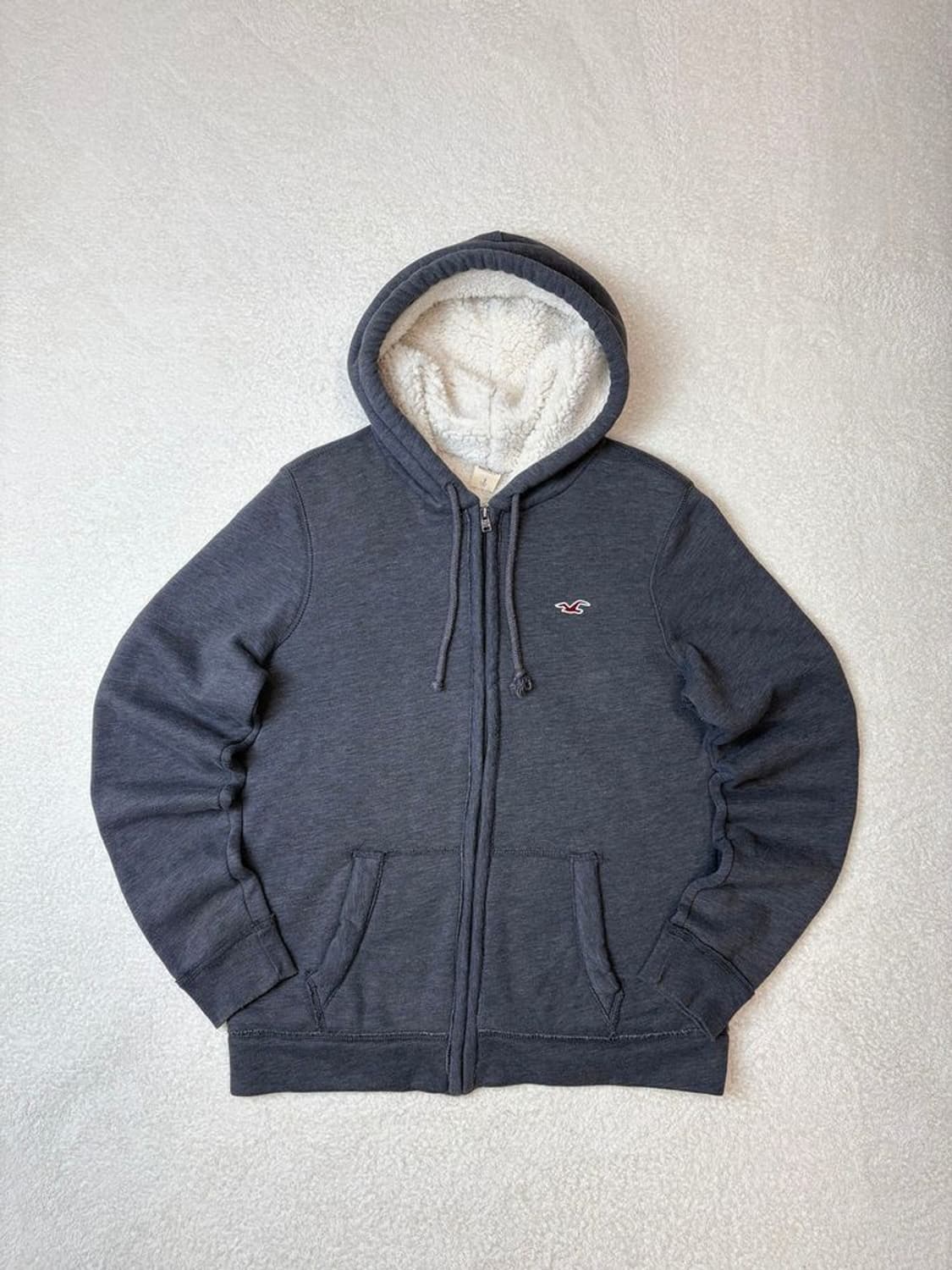 홀리스터 00's Y2K 양털 후드 집업 A1633 상품이미지1