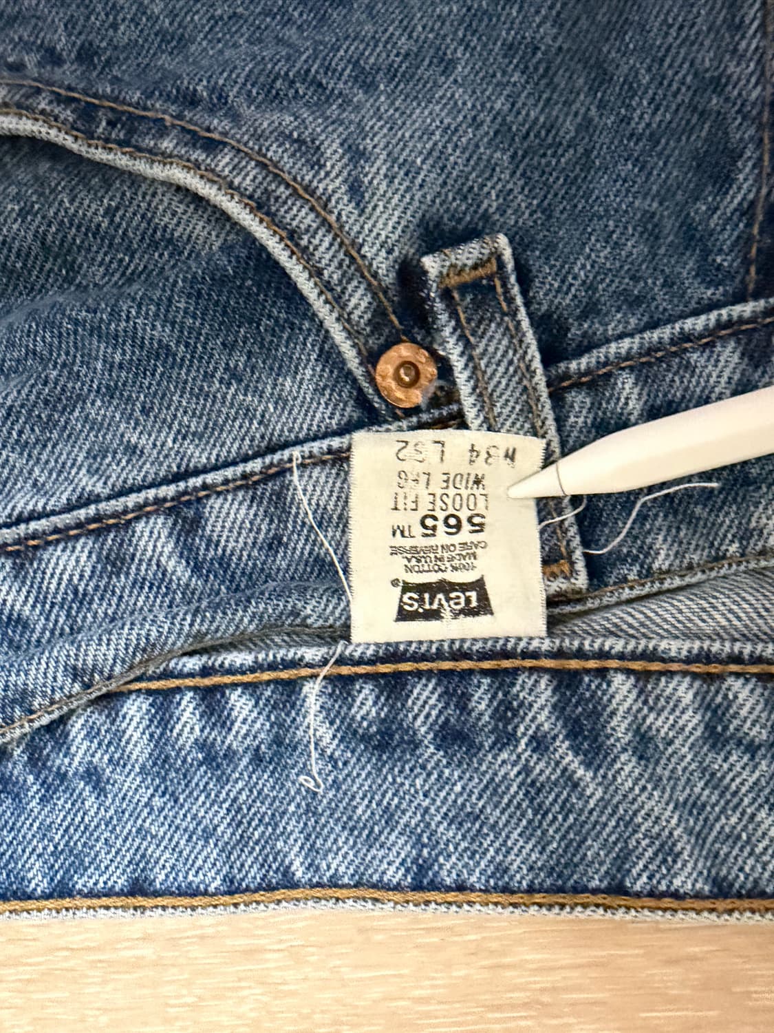빈티지 리바이스 565 made in usa🇺🇸 상품이미지2