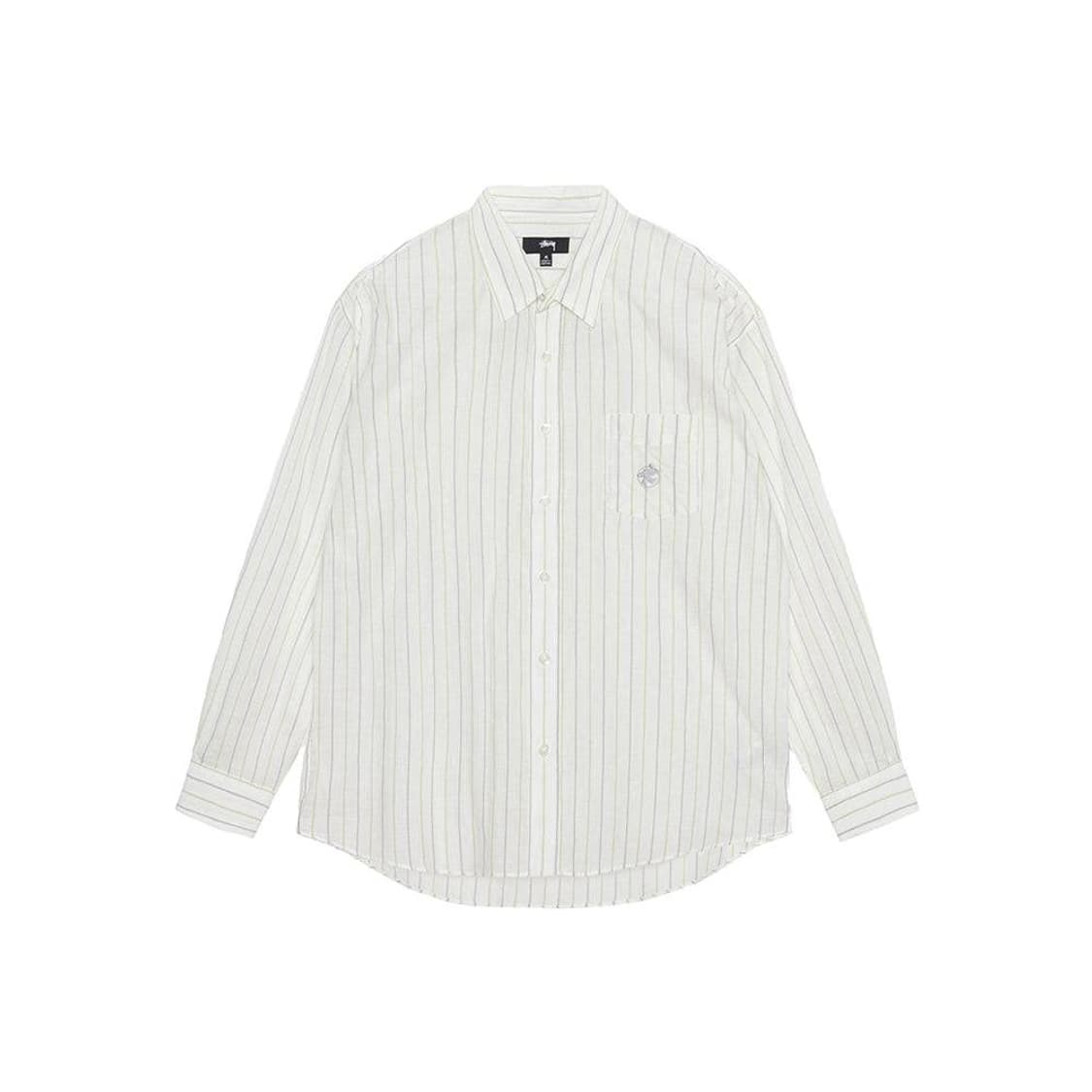 Stussy cotton linen stripe shirt L사이즈 상품이미지1