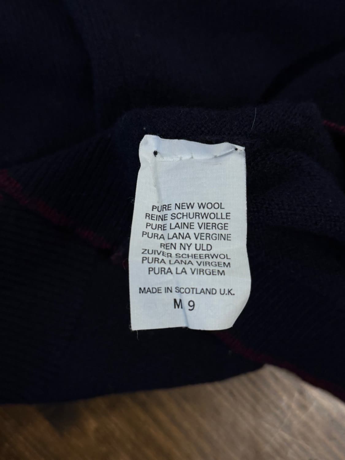 버버리 램스울 니트 슬림100 상품이미지7