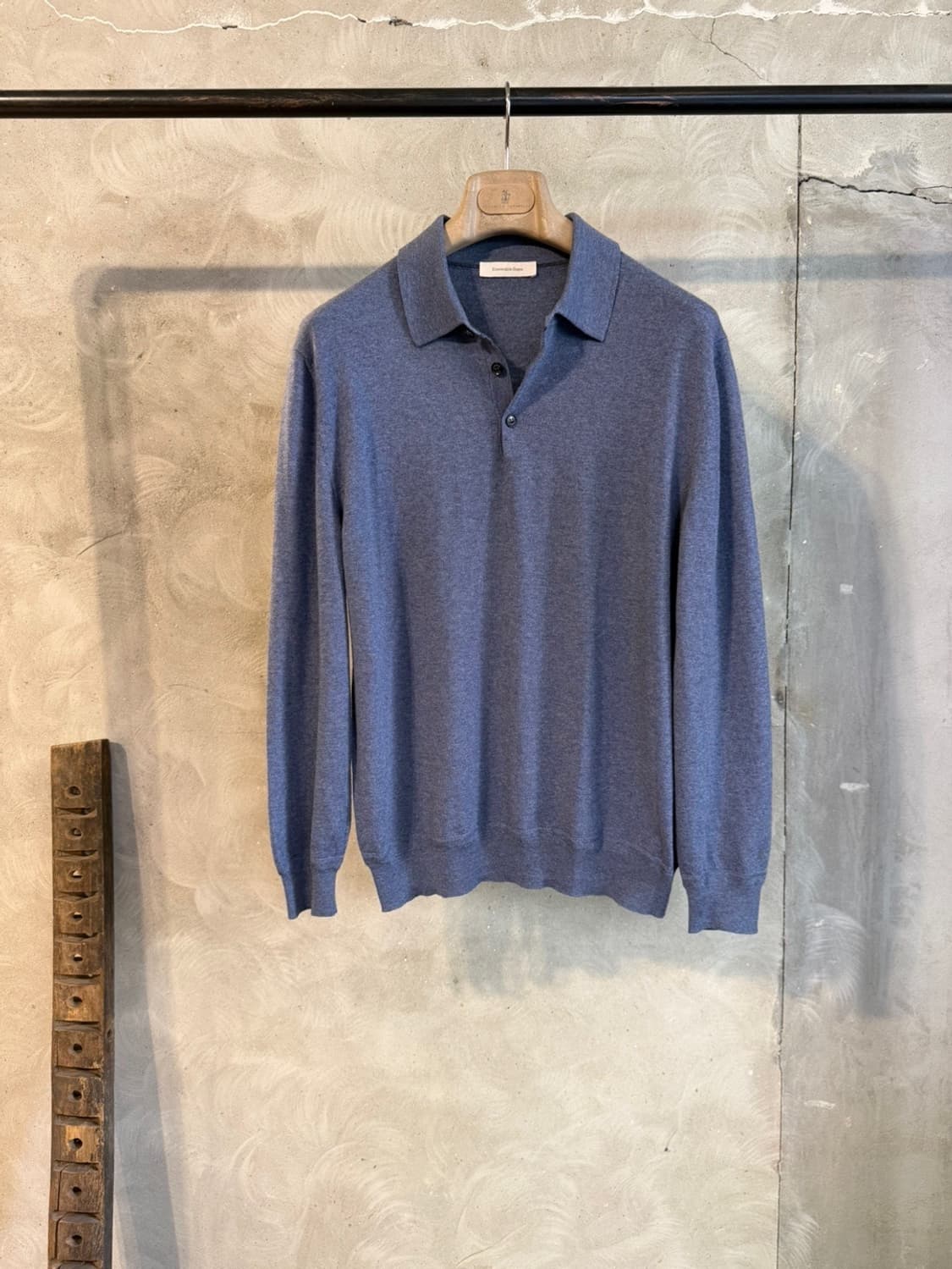 에르메네질도 제냐 울 캐시미어 클래식 니트 pk 100 상품이미지4