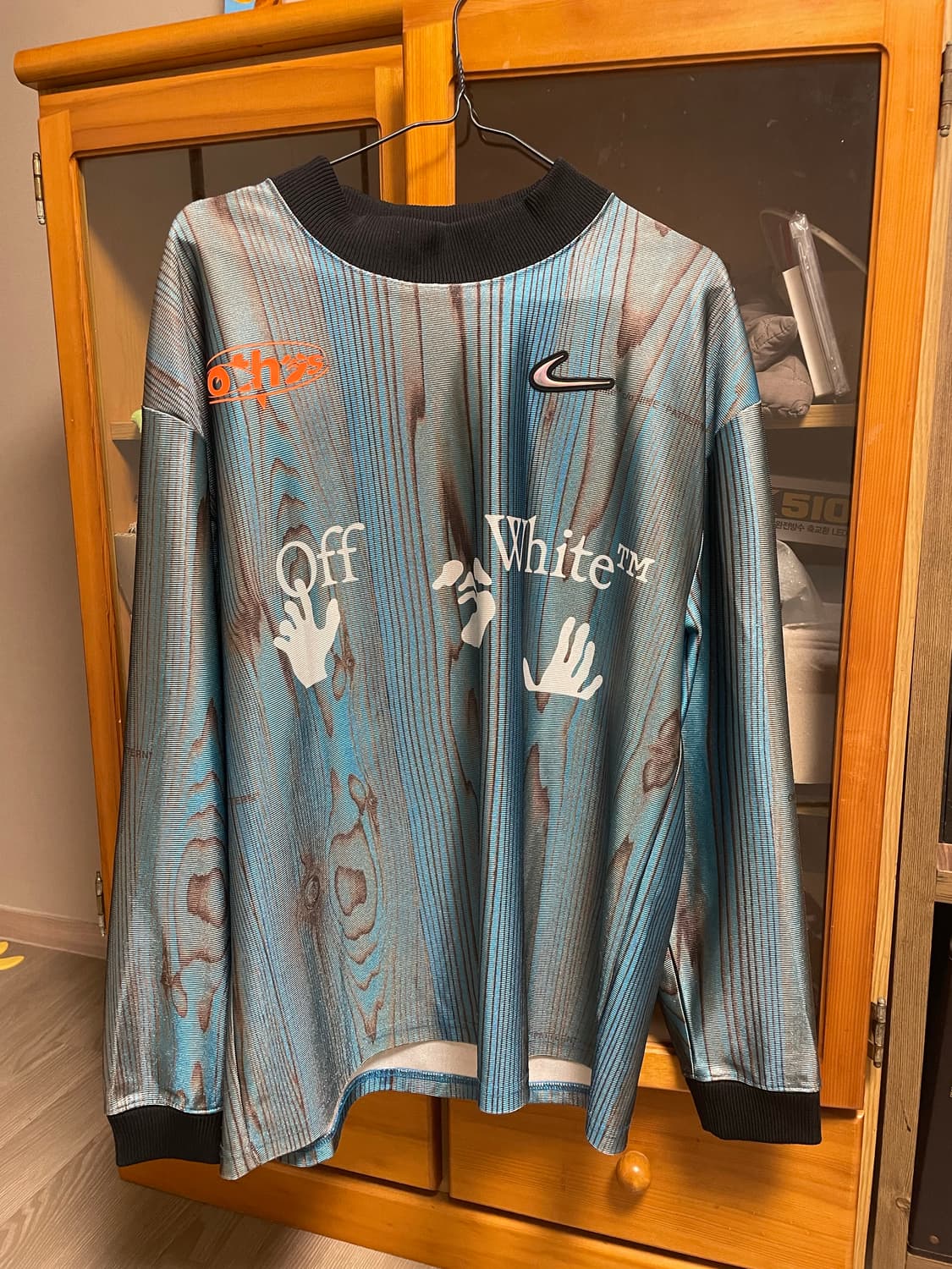 나이키 x 오프화이트 NRG 저지 임페리얼 블루M 상품이미지2